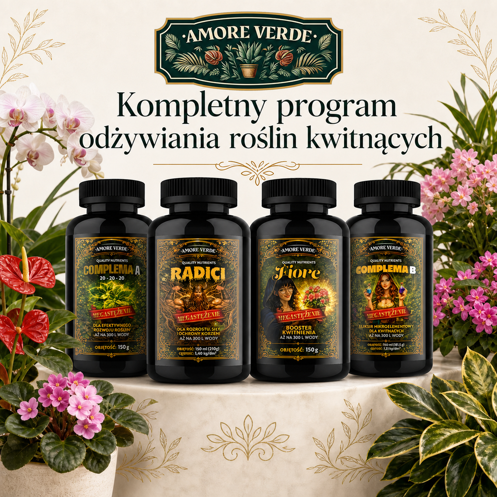 Zestaw - Kompletny program odżywiania roślin kwitnących