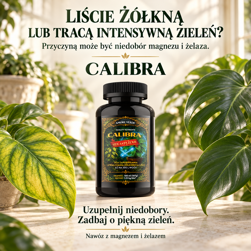 CALIBRA – nawóz na żółknące liście i prawidłowe wybarwienie 150ml