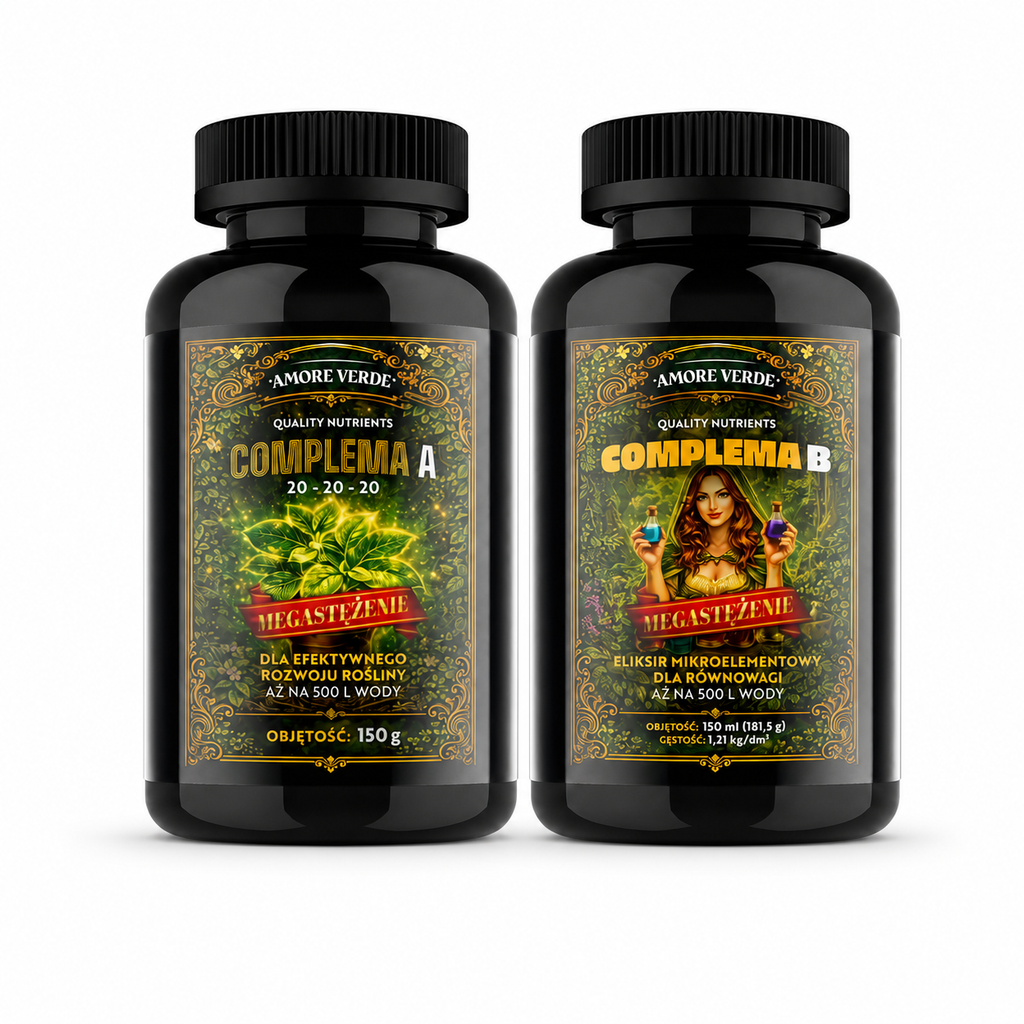 COMPLEMA A+B – nawóz NPK, podstawowe odżywianie roślin (150g+150ml)
