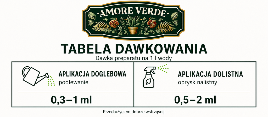 VIGORE - aminokwasowy biostymulator wzrostu roślin 150 ml