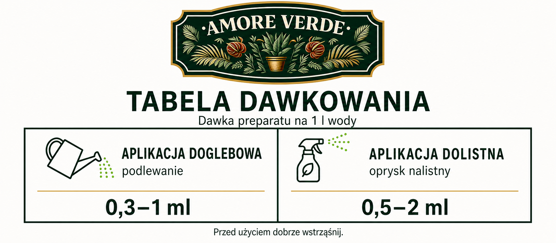 VIGORE - aminokwasowy biostymulator wzrostu roślin 150 ml