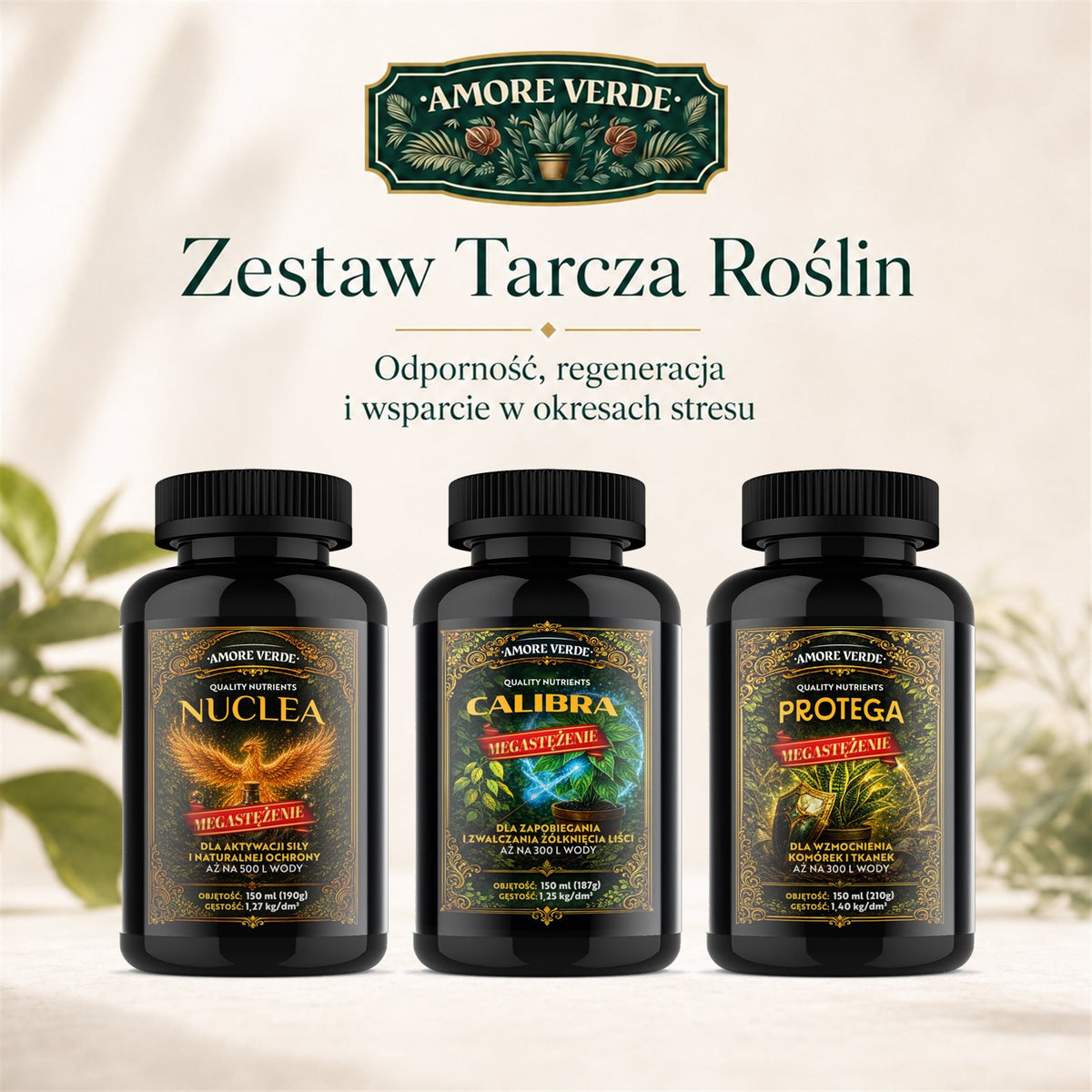 Zestaw Nawozów TARCZA ROŚLIN - na stres i niedobory