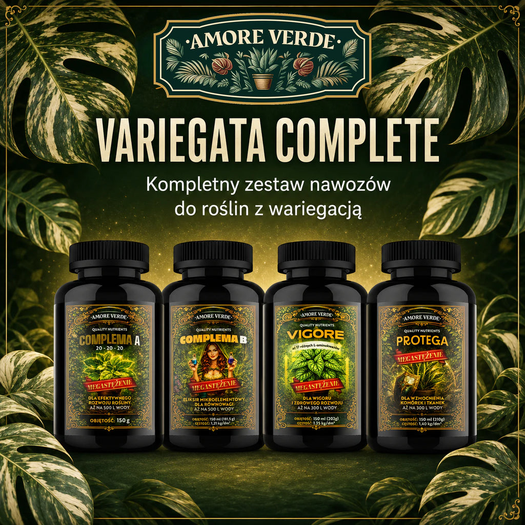 VARIEGATA COMPLETE – podstawowy zestaw nawozów do roślin z wariegacją