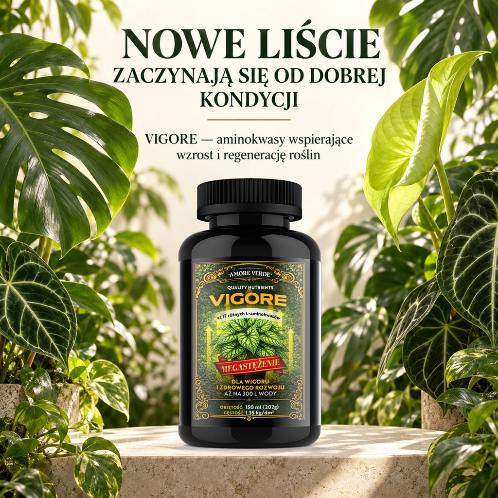 VIGORE – nawóz aminokwasowy na regenerację i wzmocnienie roślin 150ml